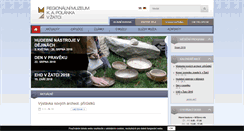 Desktop Screenshot of muzeumzatec.cz